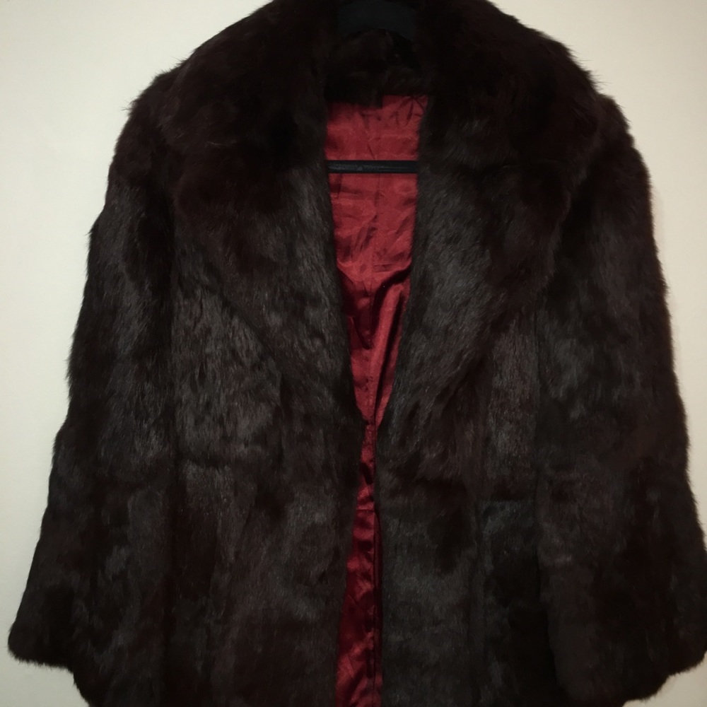 100% Rabbit Fur coat for Sale!! US:M/L